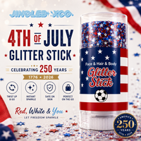 4th Of July Star Glitter Stick